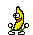 Banane qui danse